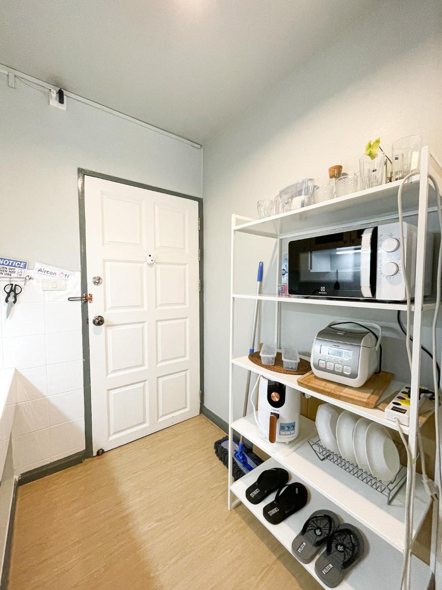 Tower Resident In The Heart Of Bangkok Shopping Center Apartment Makkasan Exterior foto
