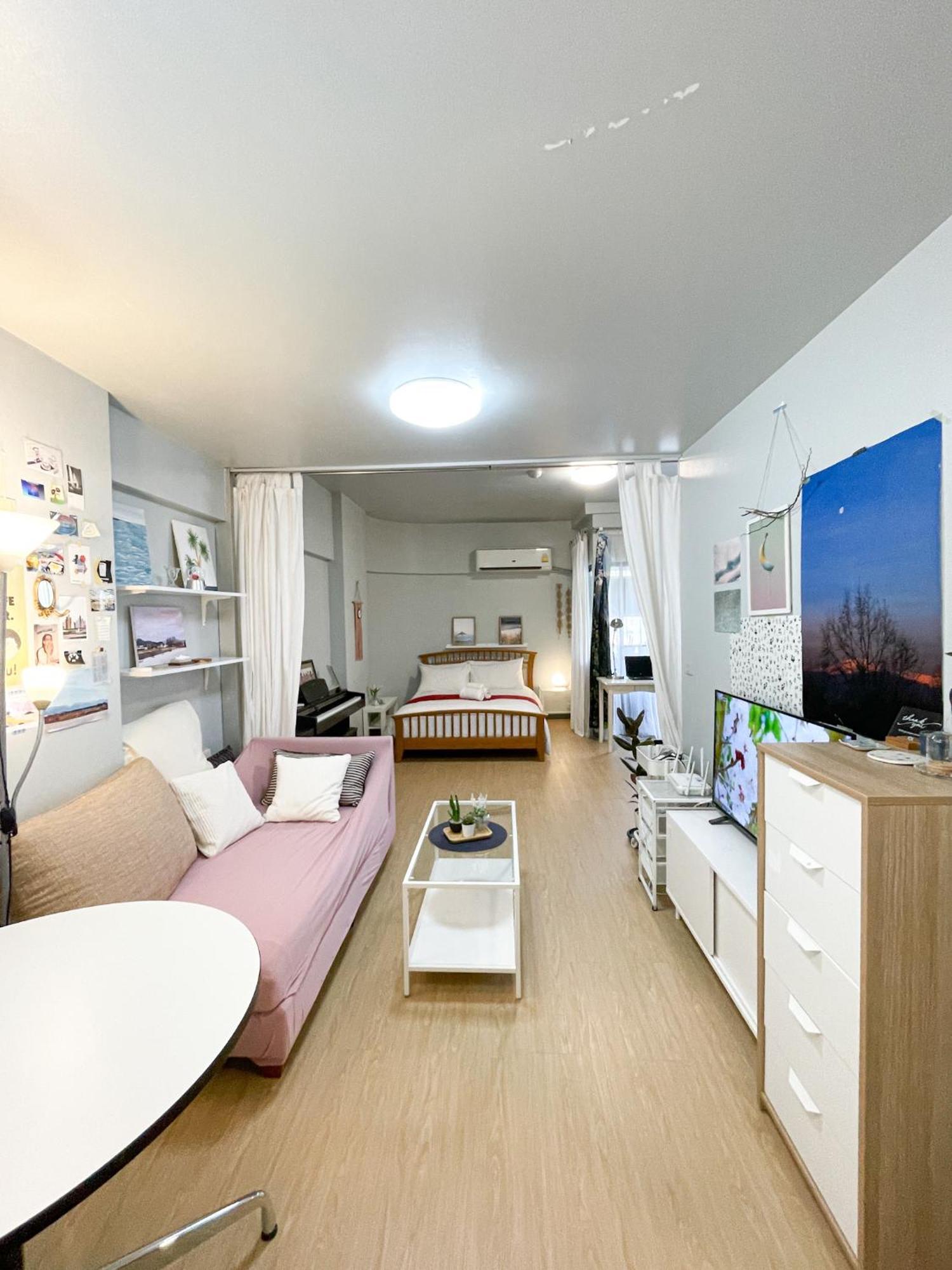 Tower Resident In The Heart Of Bangkok Shopping Center Apartment Makkasan Exterior foto